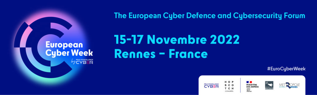 Bannière European Cyber Week 2022