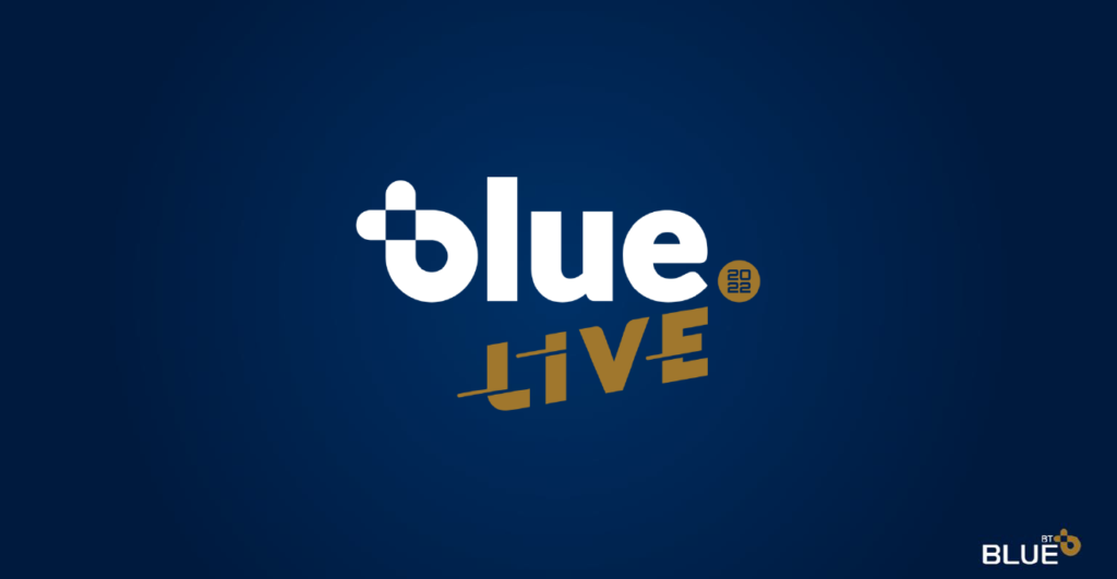 Visuel évènement Blue Live 2022